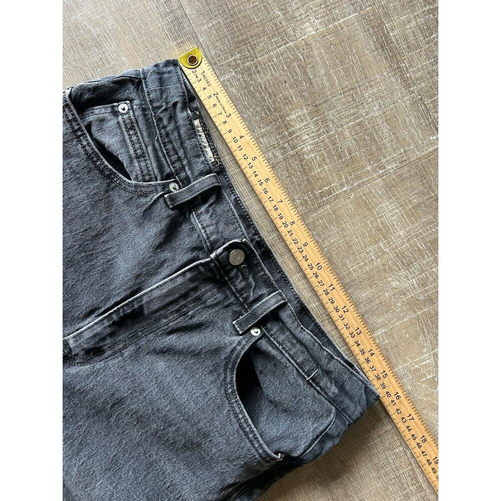 Levi's Jeans 70s High Slim straight Premium Womens 29 Faded Black Denim - Picture 6 of 11
